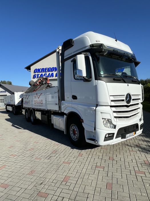 Mercedes Actros 2651 Palfinger 34002 SH Jib 29m!Wciągarka Dekarski hds