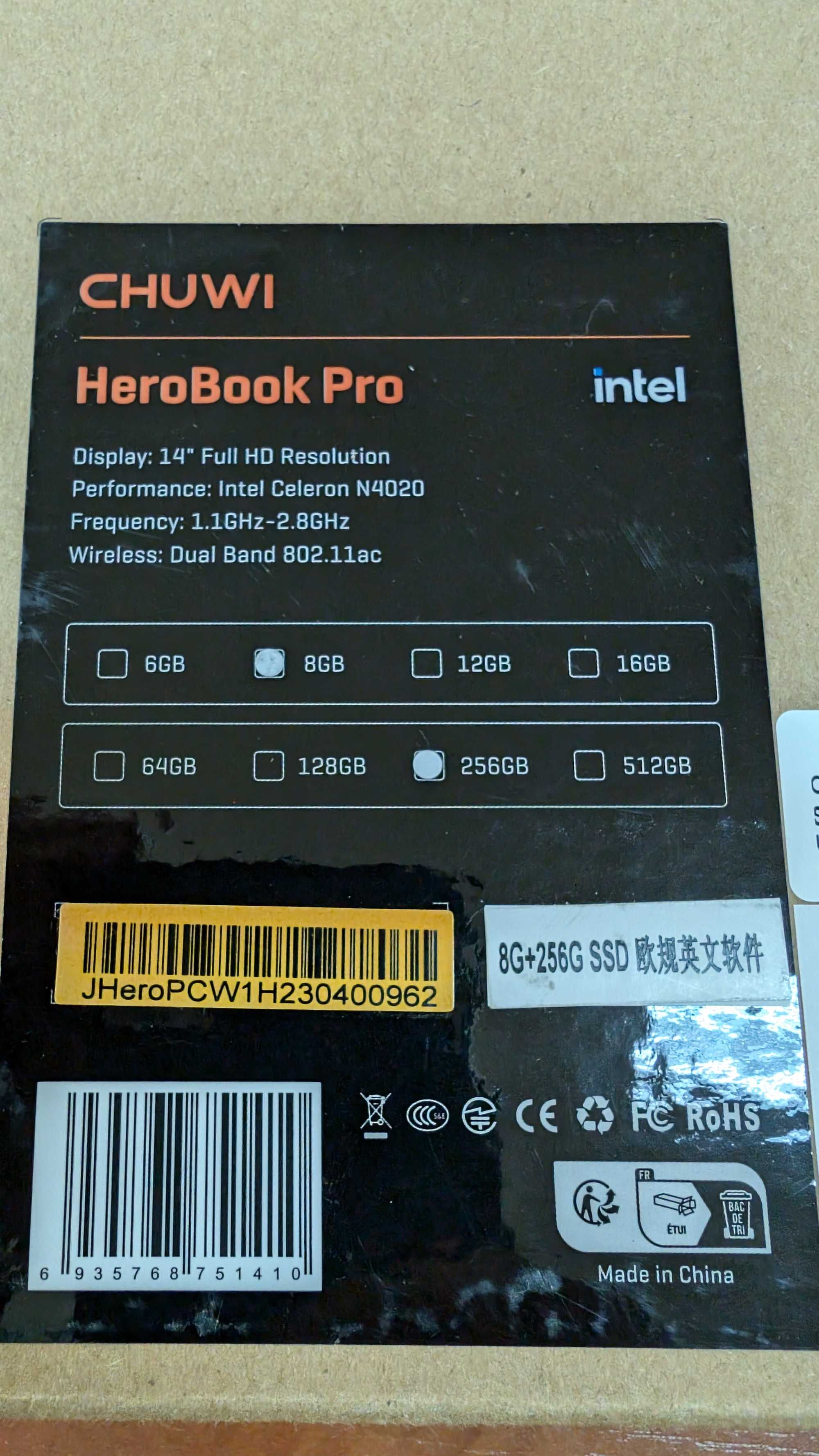 Laptop HeroBook Pro