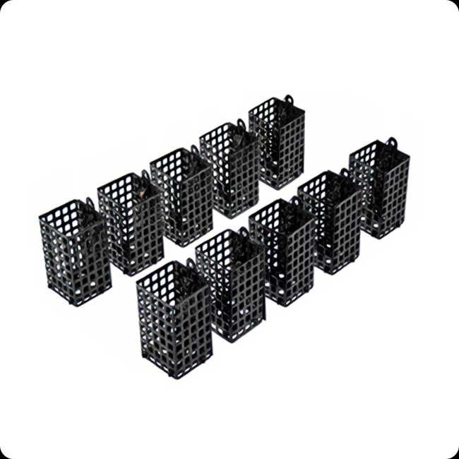 Zestaw koszy zanętowych Sahido BASKET FEEDER KIT 10