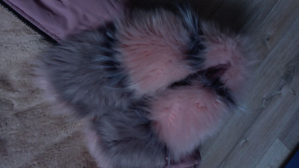 Пуховик пальто куртка зимова довгадля дівчинки