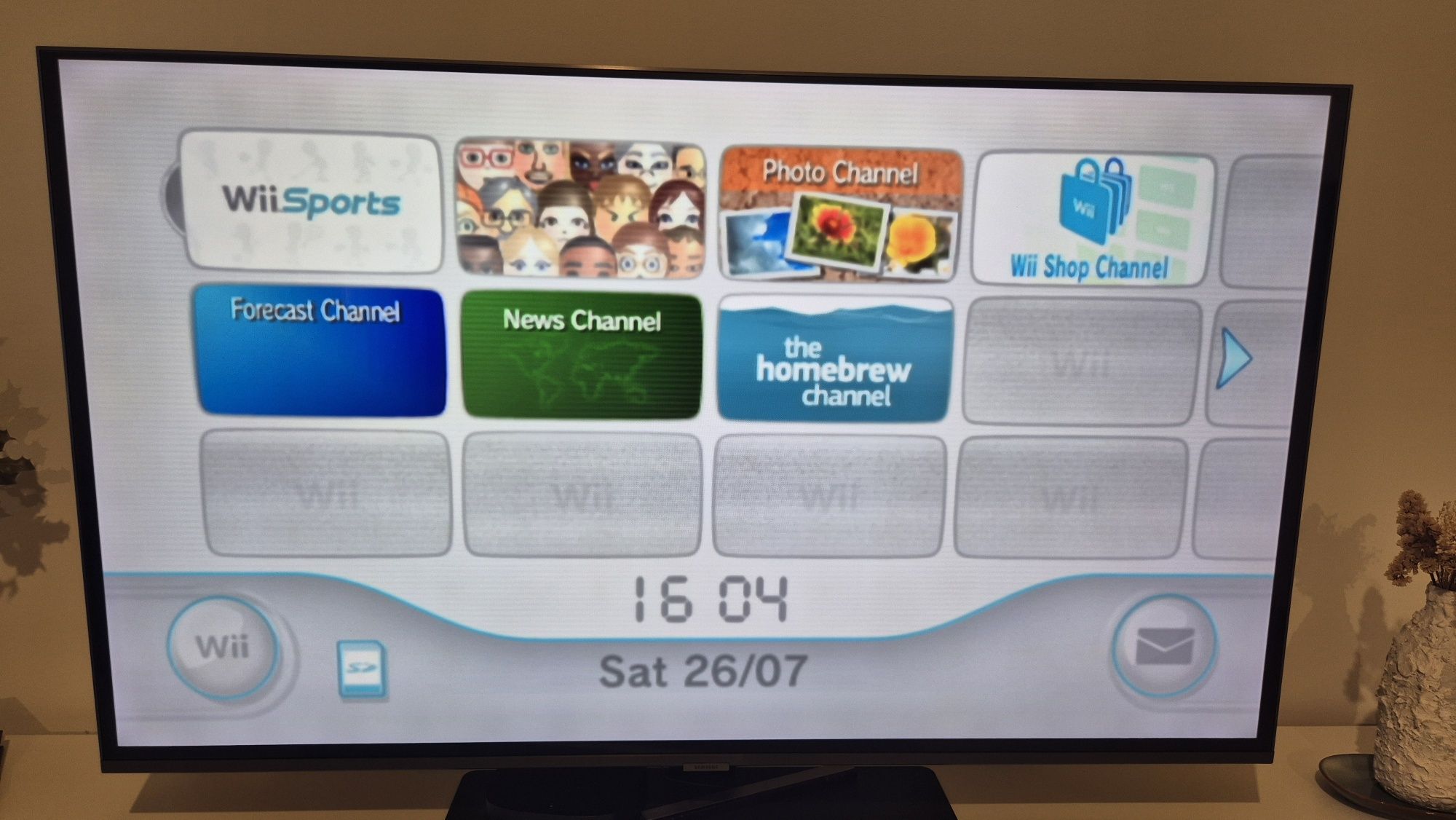 Wii Completa c/ acessórios originais