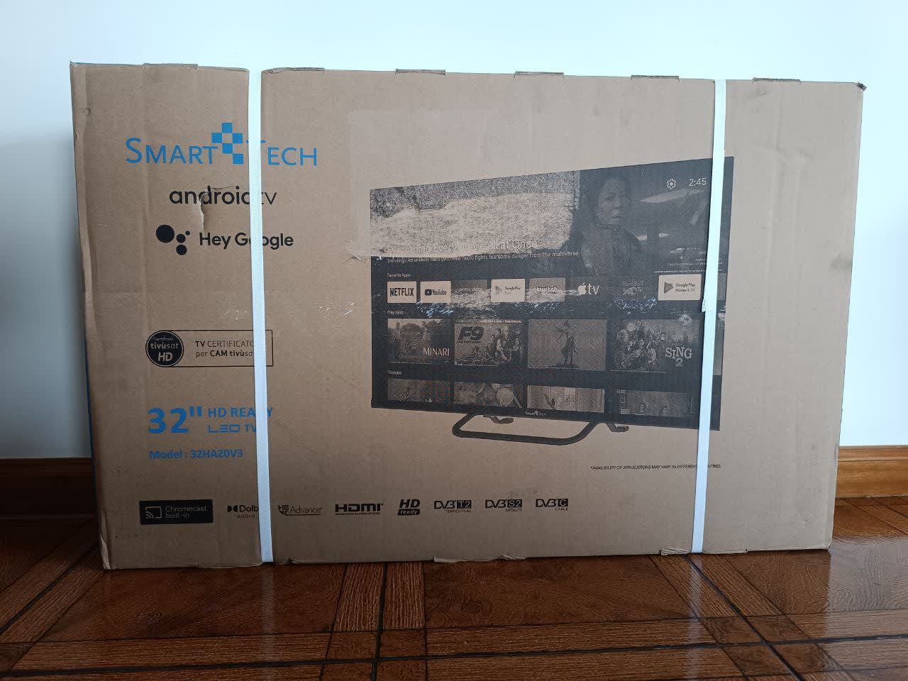 Smart TV Smart TECH 32HA20V3  32'' Android TV