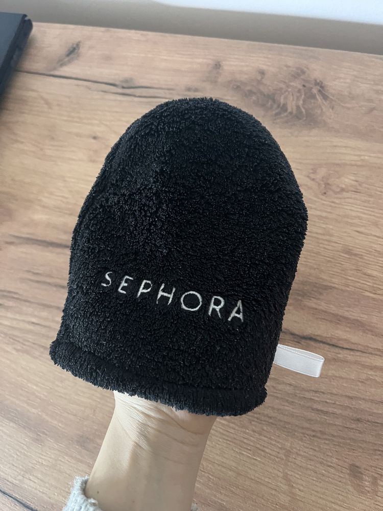 Rękawica do demakijażu wodą Sephora czarna