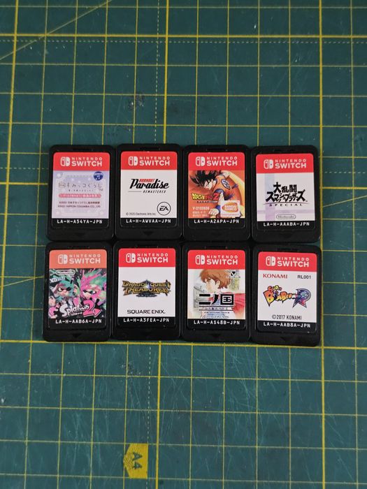 Продаж/прокат картриджів для Nintendo switch, 8 ігор