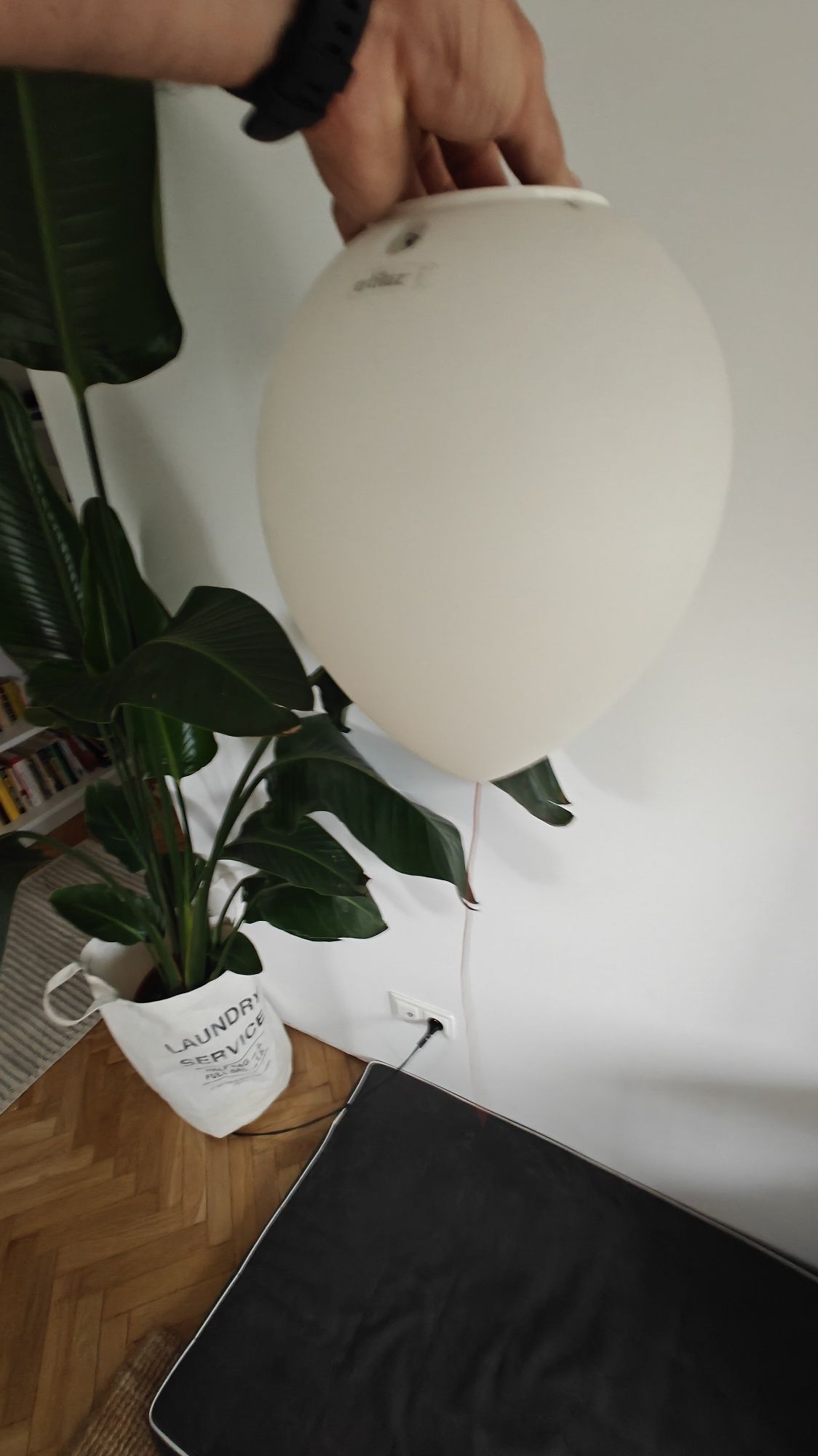 Estiluz balloon lampa sufitowa biala