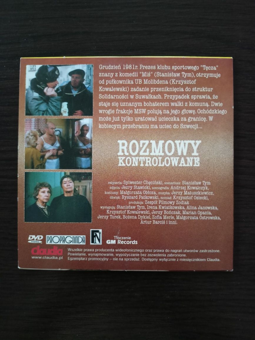 Rozmowy kontrolowane - Film DVD STAN BARDZO DOBRY