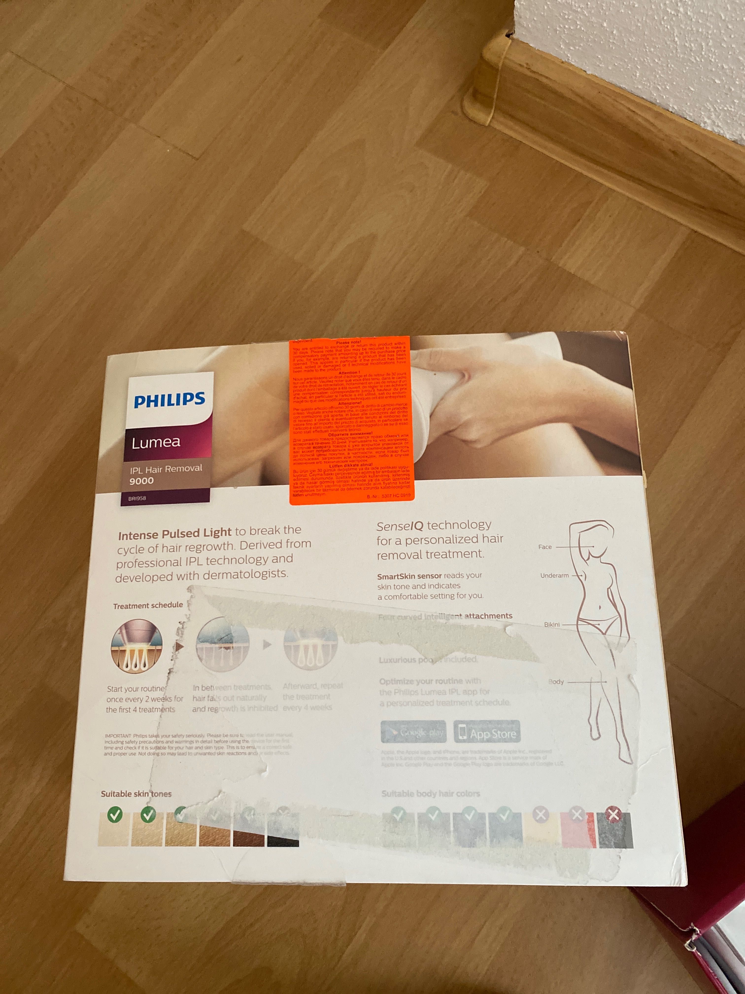 Depilator Philips Lumea 9000