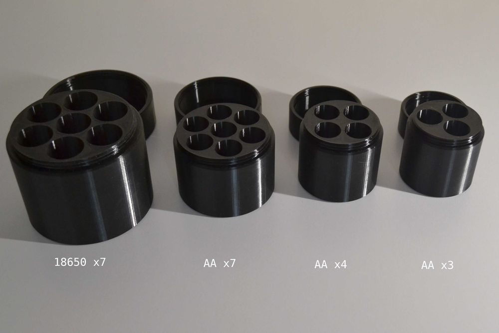 BatterCase Tube AA 18650 кейс бокс контейнер для аккумуляторов