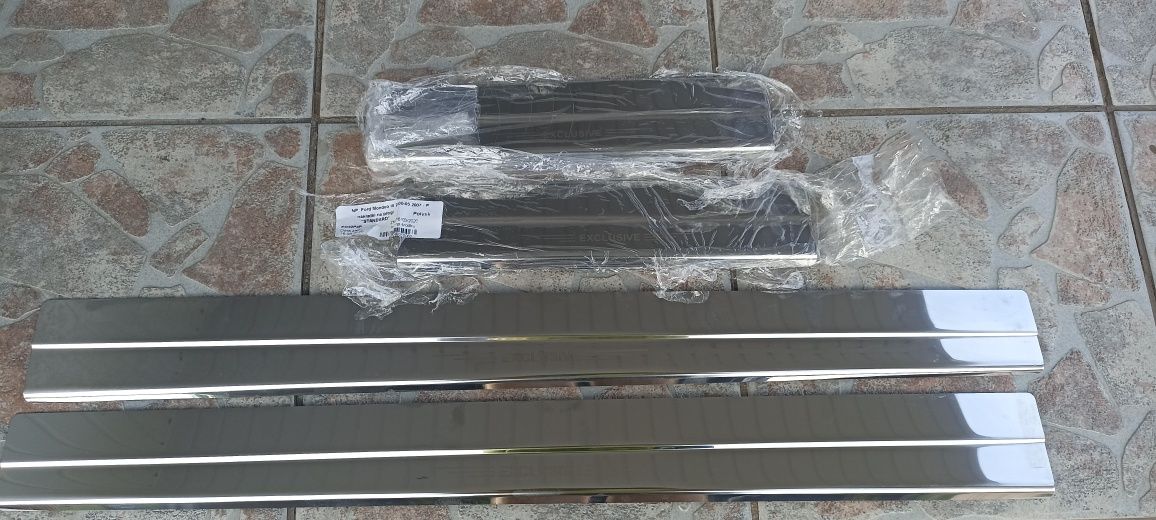 Chromowane nakładki na progi Mondeo MK3