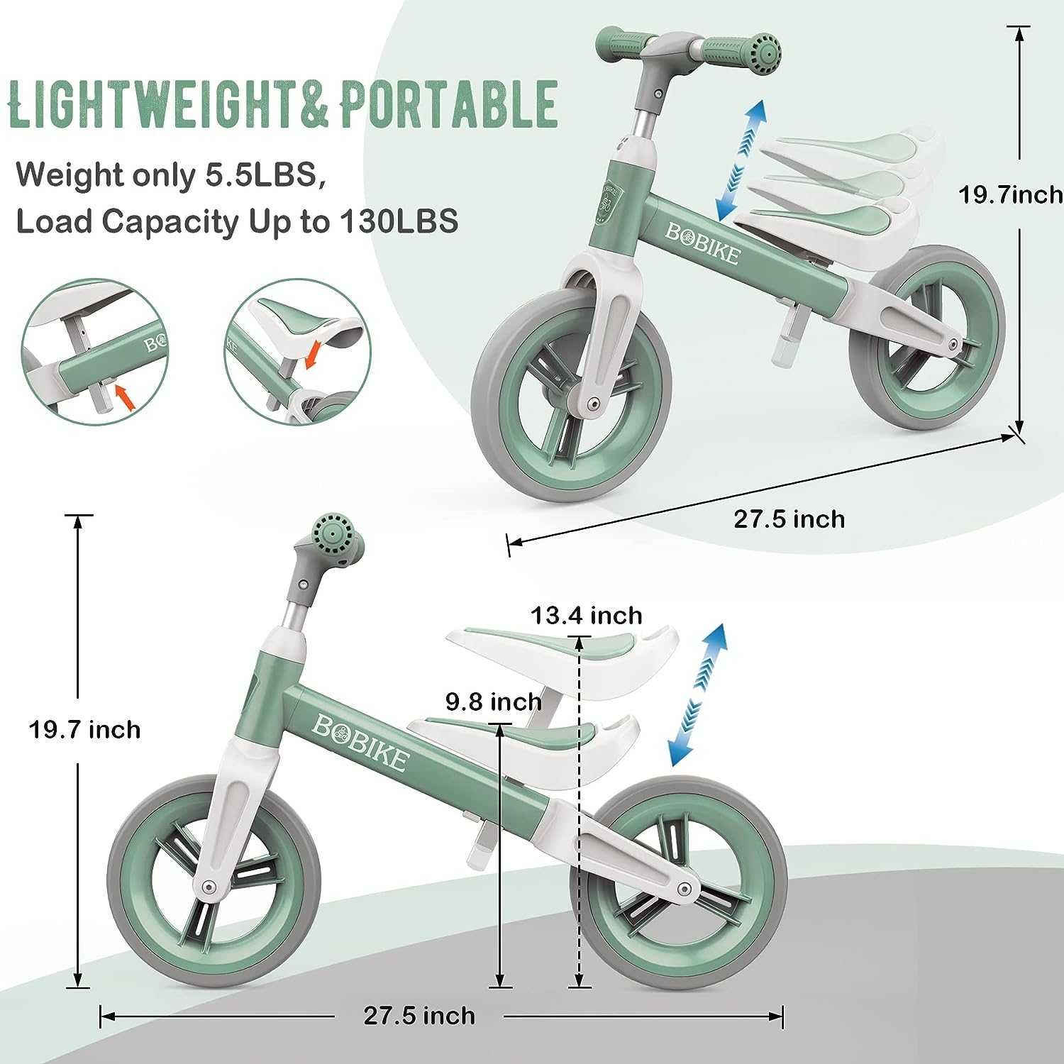Nowy biegowy rowerek / rower dziecięcy / 1,5-4 lata / 25kg max !6641!