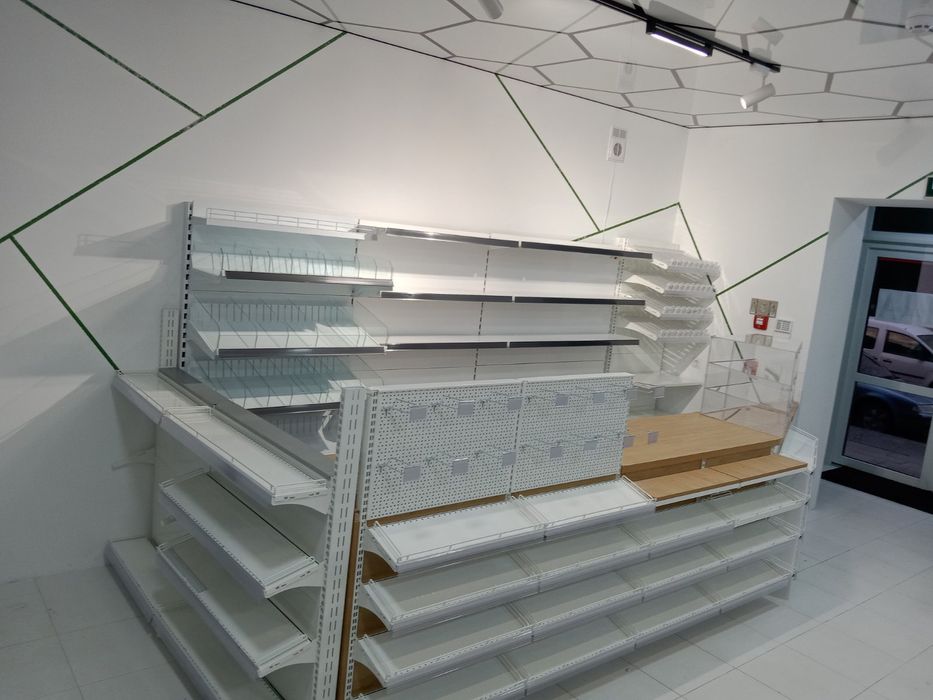 Торгові стелажі, холодильні камери, морозильні бонети. Для торгівлі