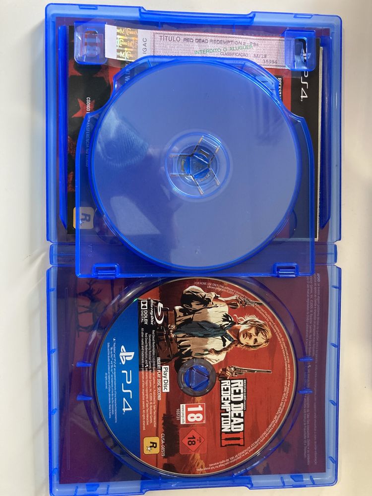 Jogos Ps4- Red Dead Redemption II