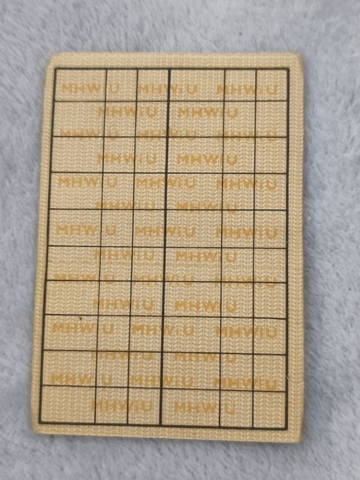 Kartka z okresu PRL.