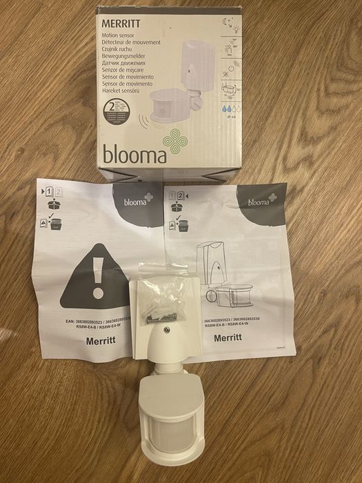 Czujnik ruchu GoodHome Merritt góra dół IP44 biały