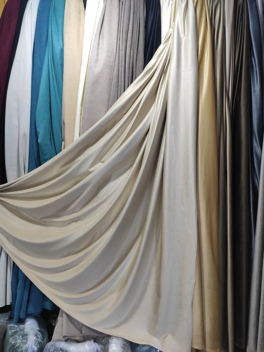 Штори оксамит, гардины бархат, тюль, велюр, мікровелюр