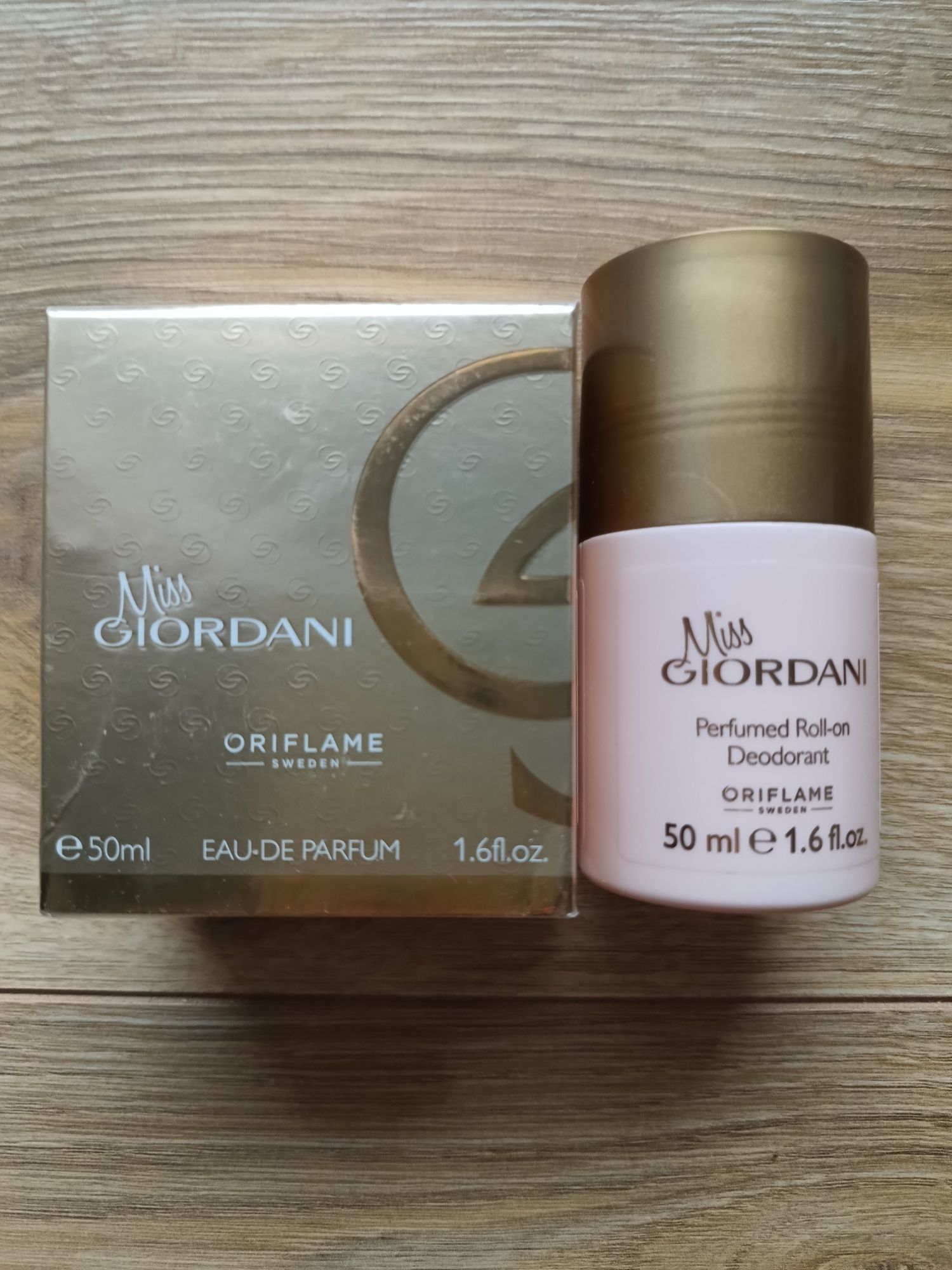 Zestaw Miss Giordani Oriflame; perfumy + kulka. Nowe, folia