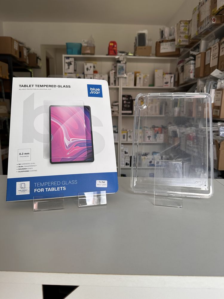 Etui Przeźroczyste plecki + SZKŁO hartowane do Ipad 11 air 2024