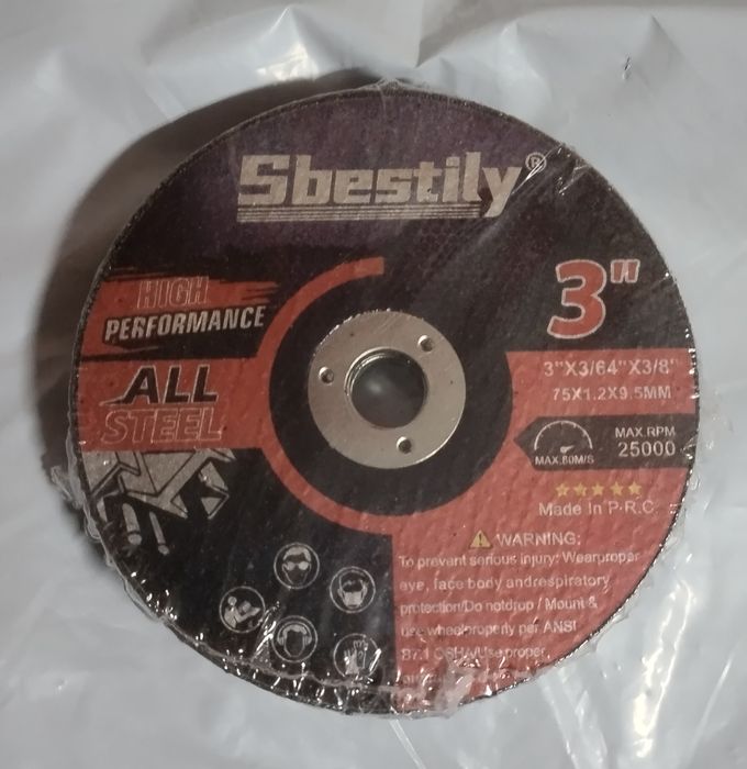 10 Mini discos 75 e 76mm mini rebarbadora