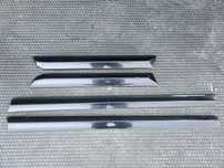 Listwa Listwy Drzwi S-Line Dolne Czarne Komplet Audi A4 B6 B7 Oryginalne