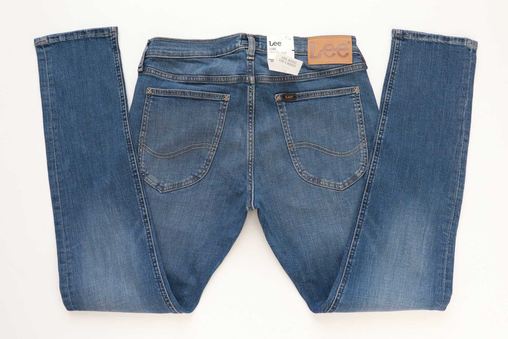 LEE LUKE W31 L30 męskie spodnie jeansy skinny slim fit nowe okazaja