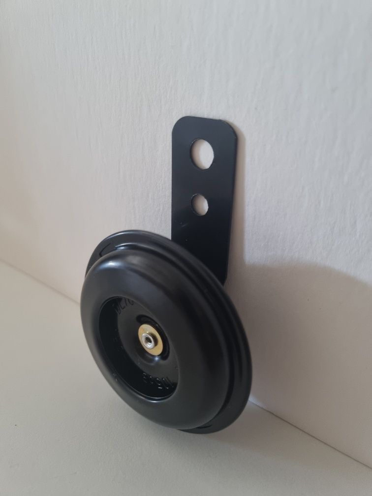 Buzina mota 12V preta