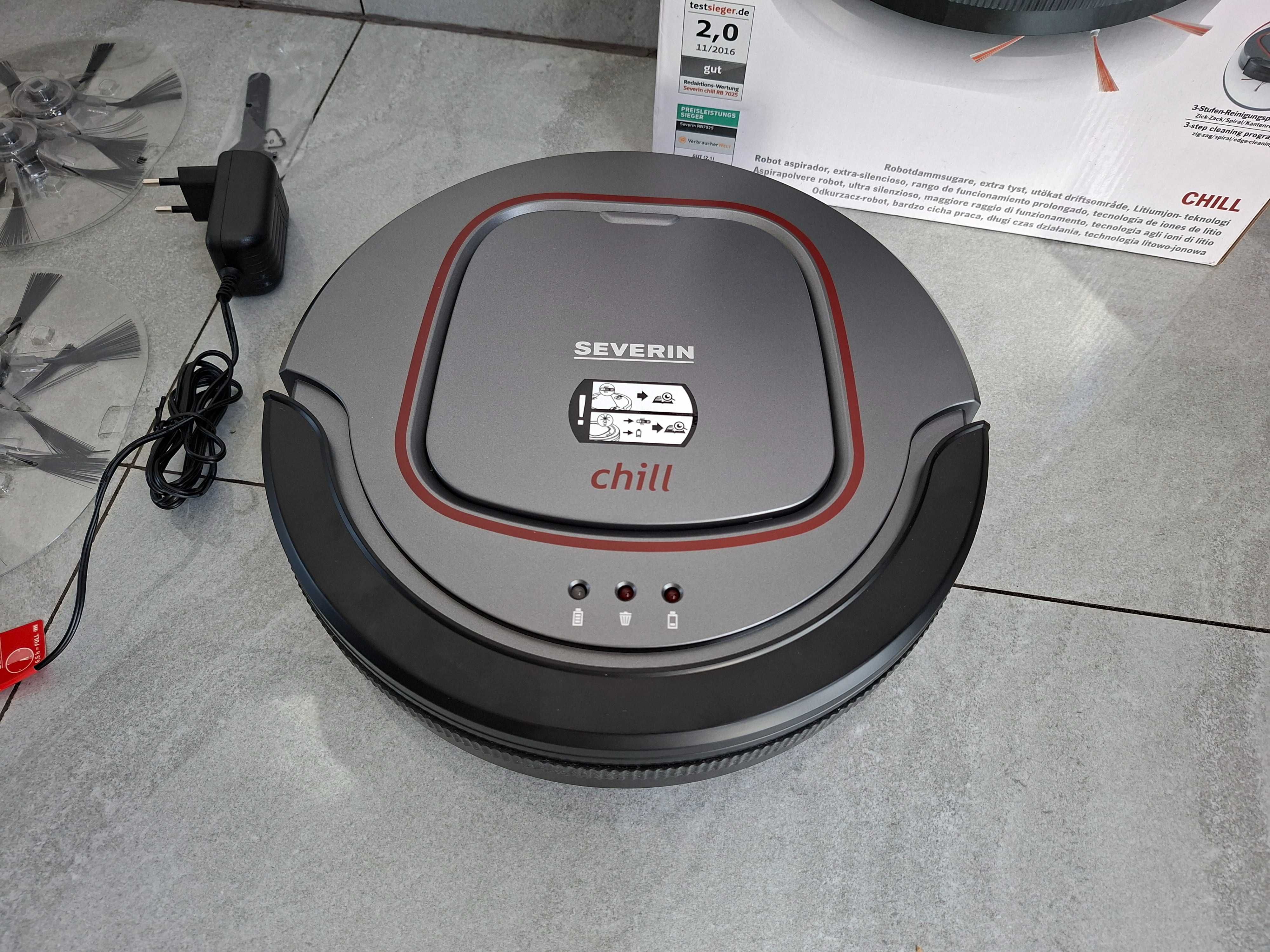 Robot sprzątający Odkurzacz Automatyczny Severin Chill RB 7025