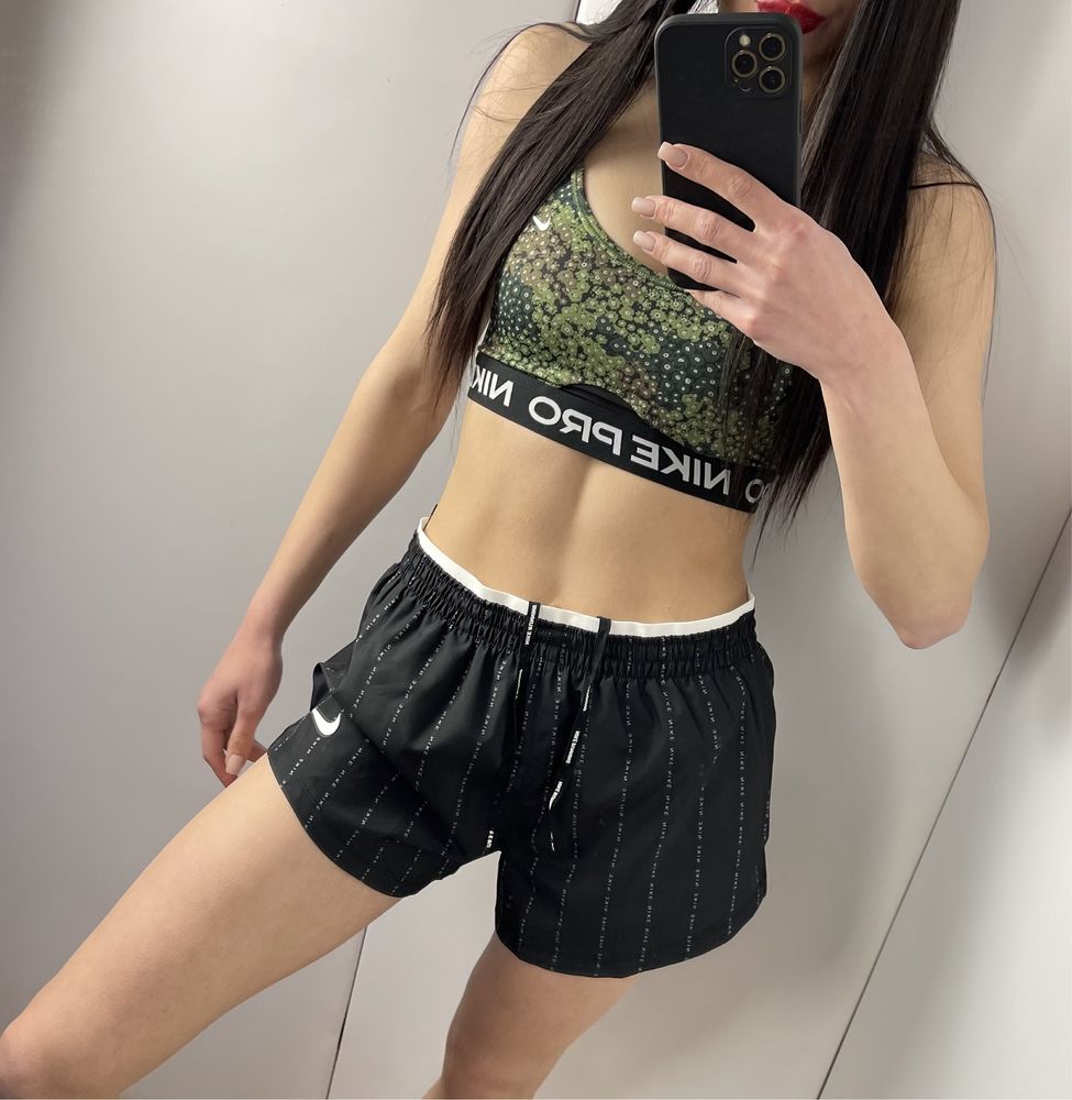 Спортивні шорти nike running dri-fit чорні оригінальні найк