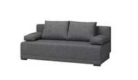 Sofa kanapa wygodna modna szara duża trzyosobowa rozkładana