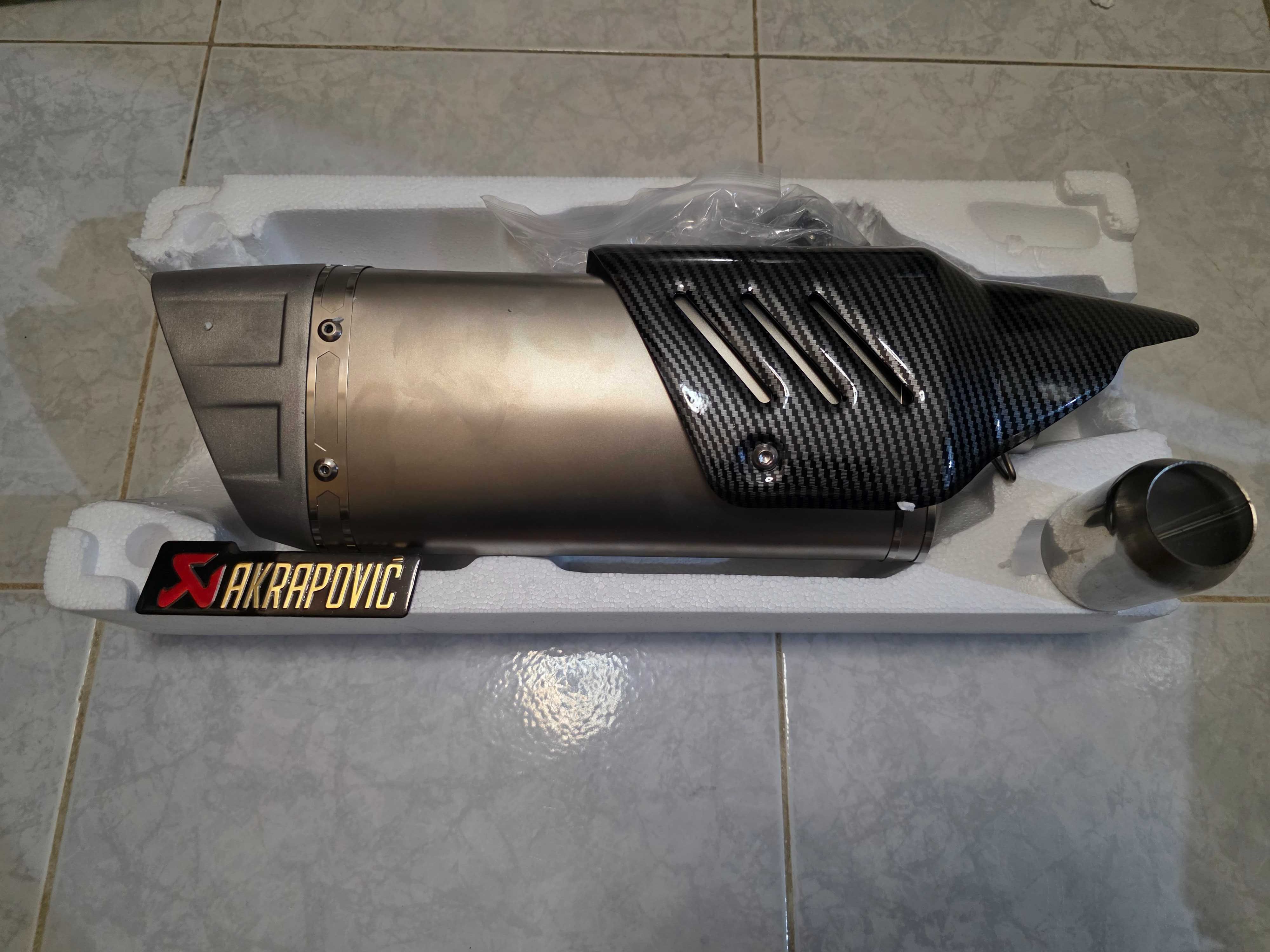 ponteira de escape akrapovic universal