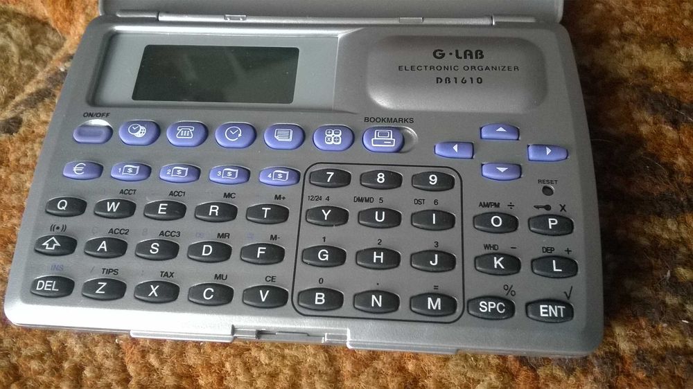 Elektroniczny organizer g-lab db1610
