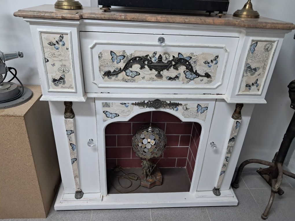 Lareira para decoração