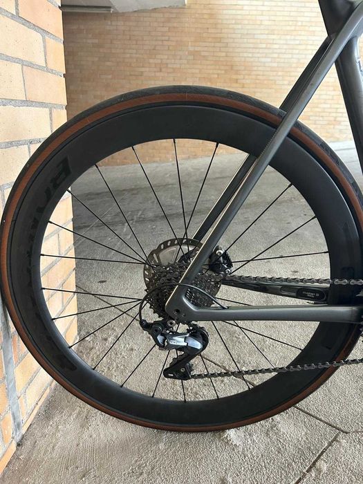 TREK Émonda SL6 Disc Out2021 + Rodas Carbono 50" + Favero Assioma Uno