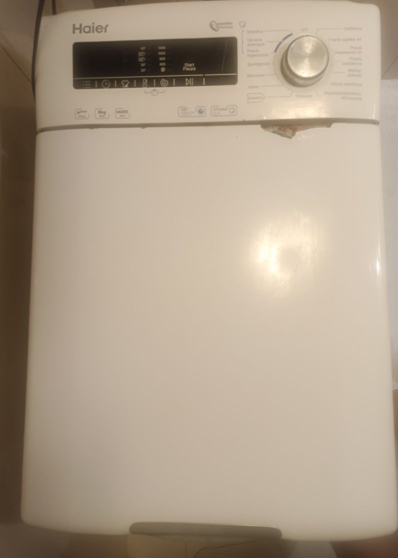 Pralka Haier otwierana od góry