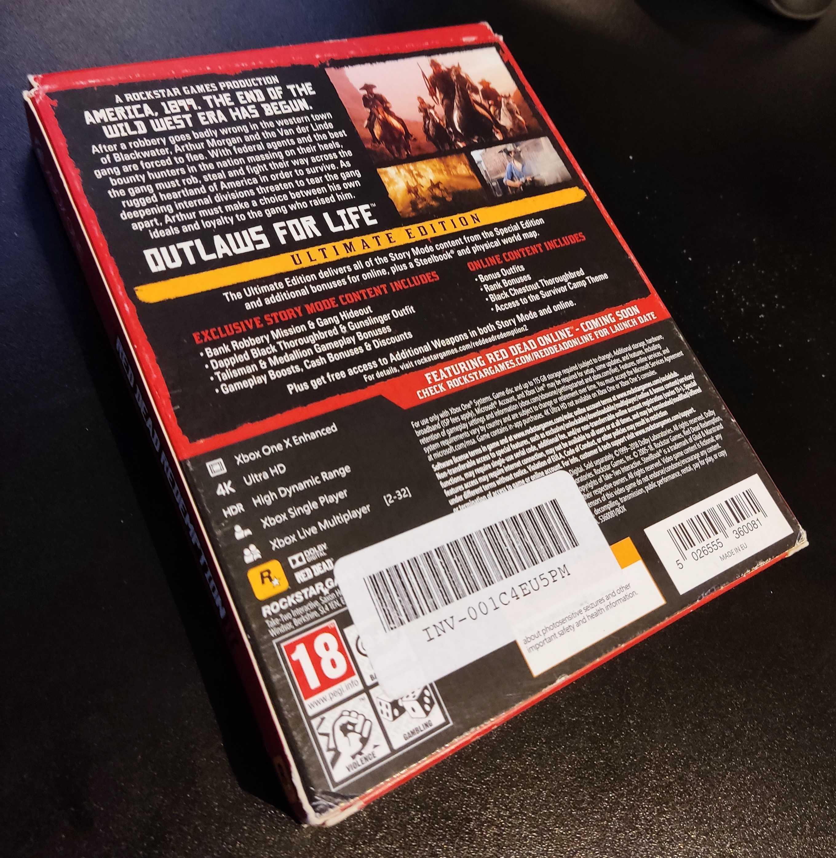 Red Dead Redemption 2 Ultimate Edition Xbox One