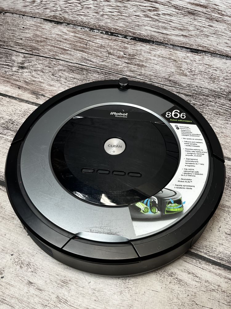 Odkurzacz Robot Sprzątający iRobot Roomba 866