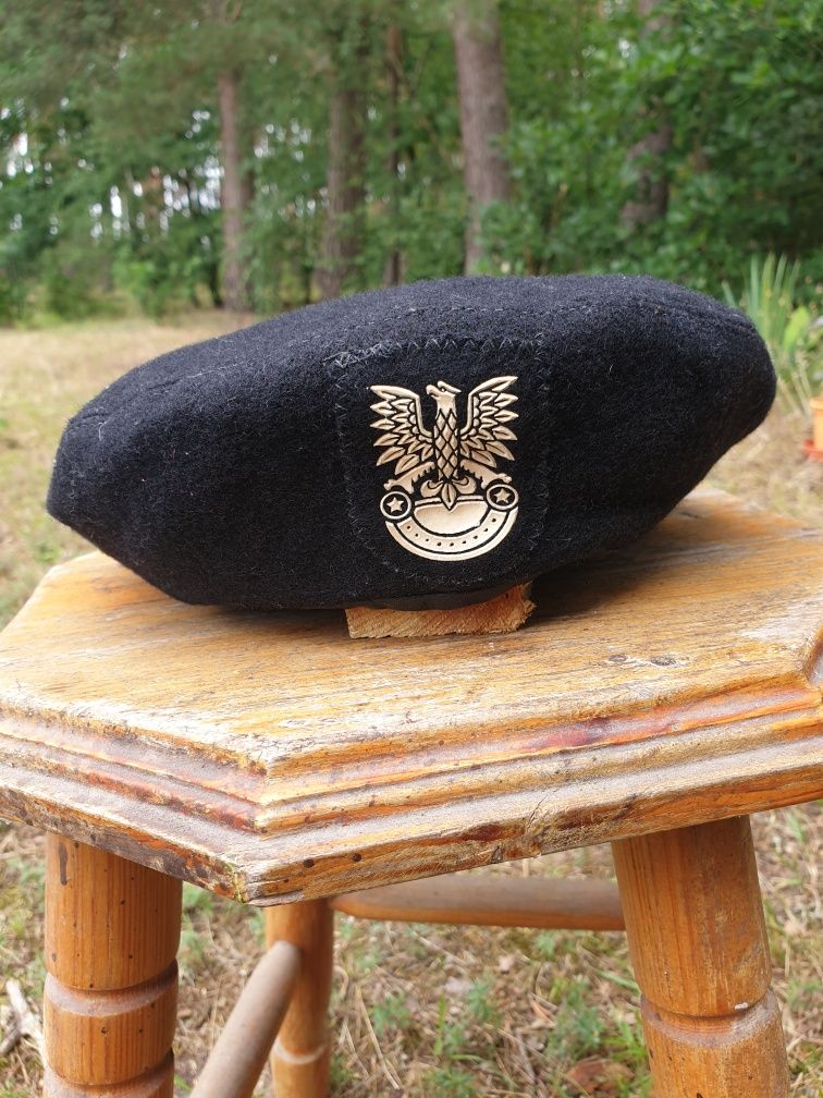Beret Czołgisty LWP Czarny