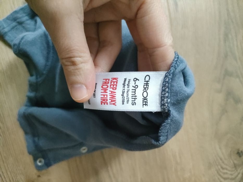 Piżama rampersy 6-9 msc