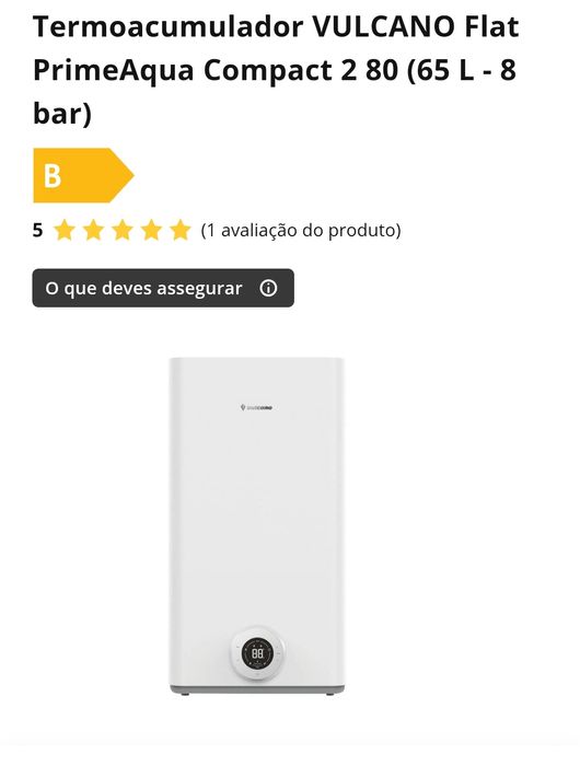 Termoacumulador VULCANO