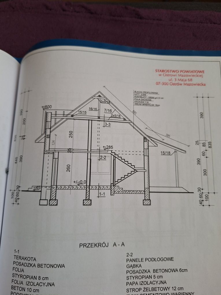 Sprzedam działkę z rozpoczętą budową