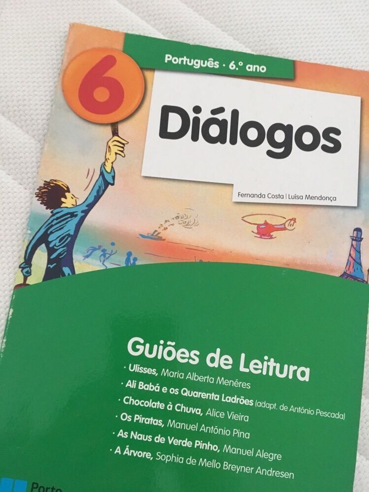 Ofereço Manual e caderno de atividades Diálogos 6 português