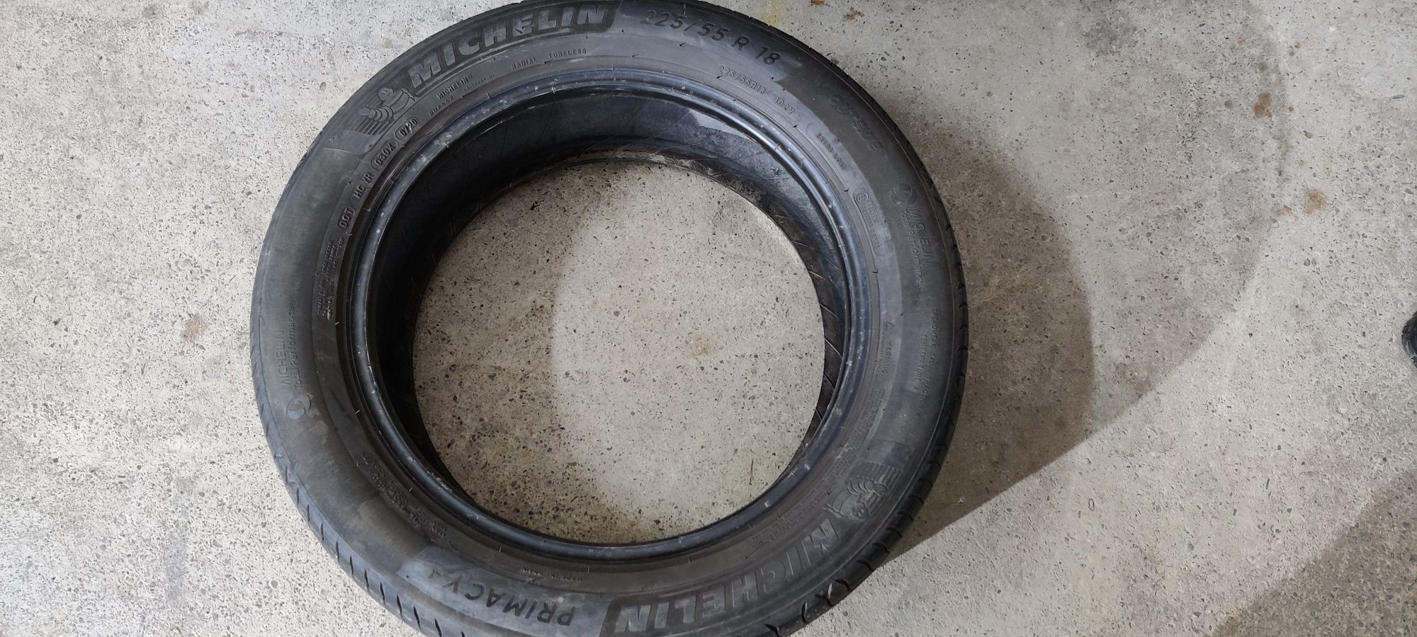 Продам комплект літніх шин 225/55 R18 Michelin