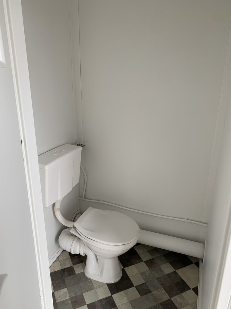 Kontener Biurowy Sanitarny zaplecze sanitarne umywalnia WC