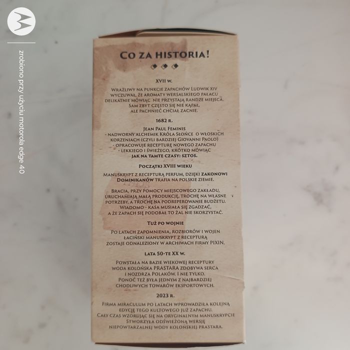 Perfumy woda kolońska deep ocean