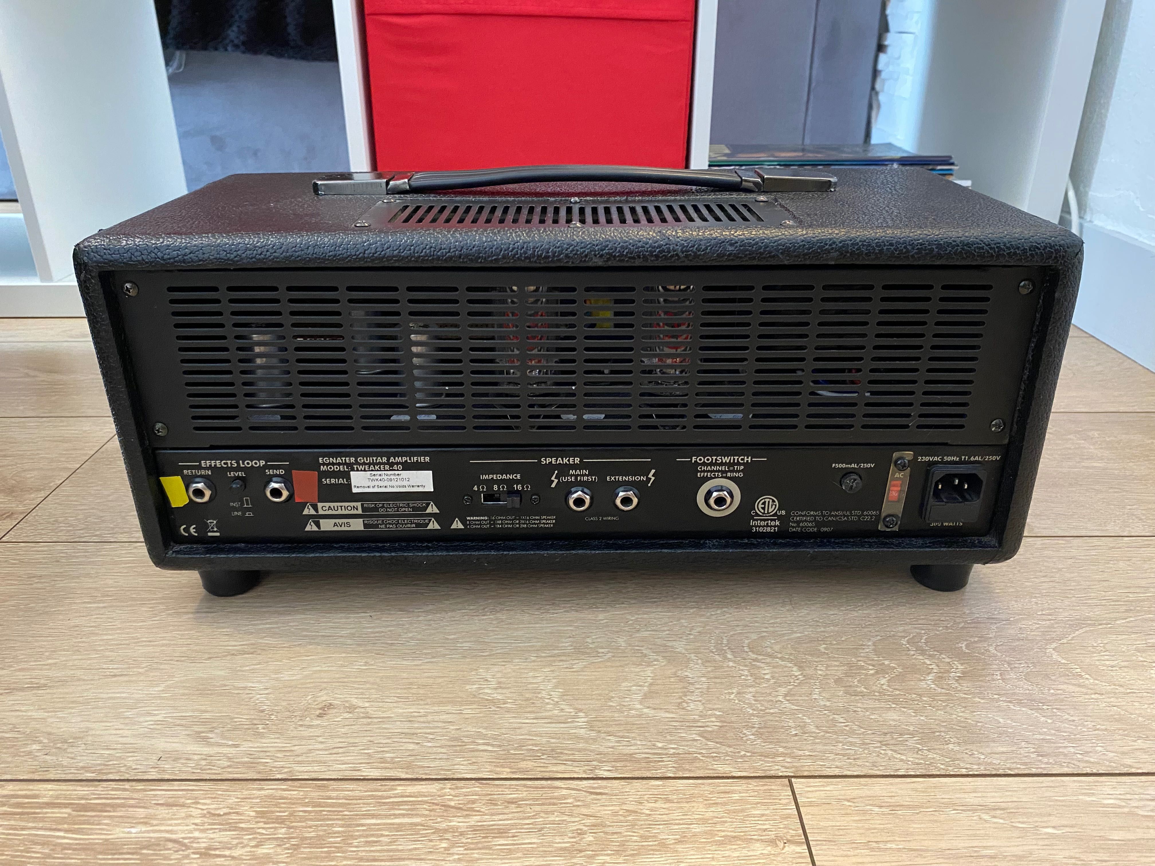 Egnater Tweakter 40, wzmacniacz gitarowy, head