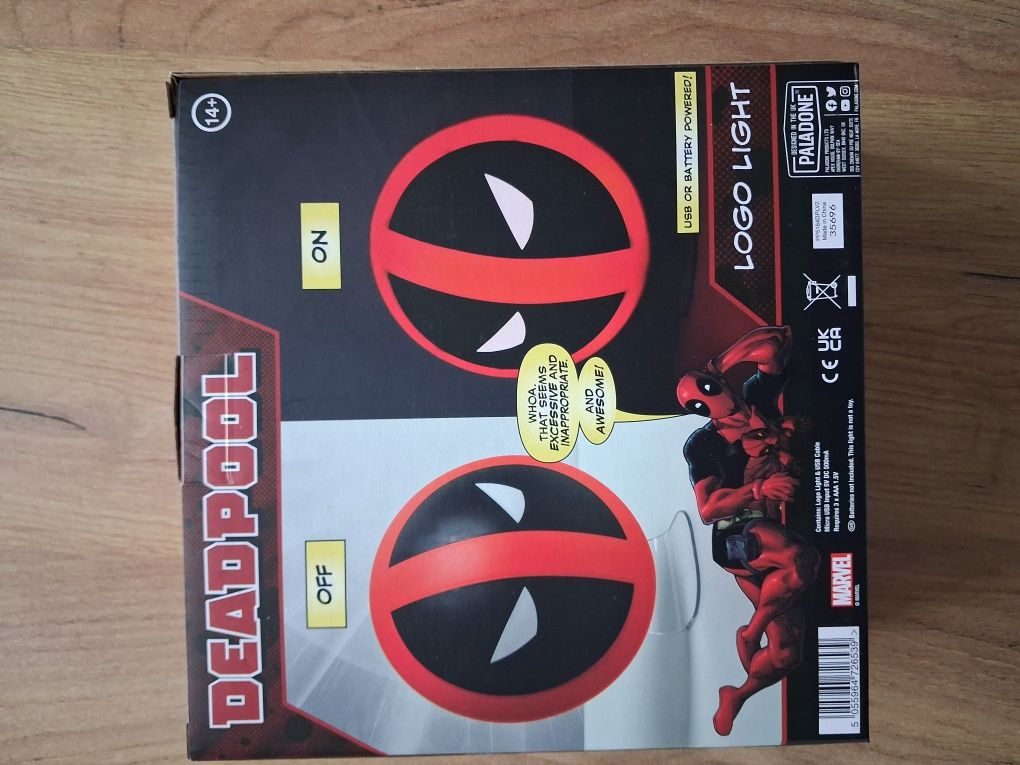 Lampka deadpool pixelbox