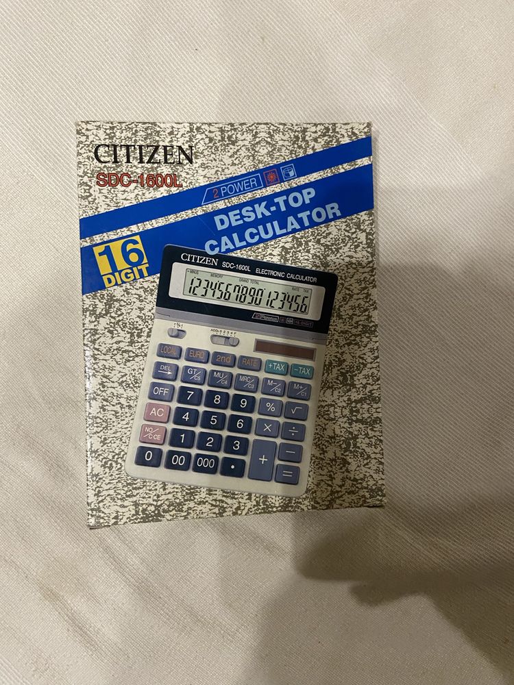 Новый калькулятор citizen, brilliant