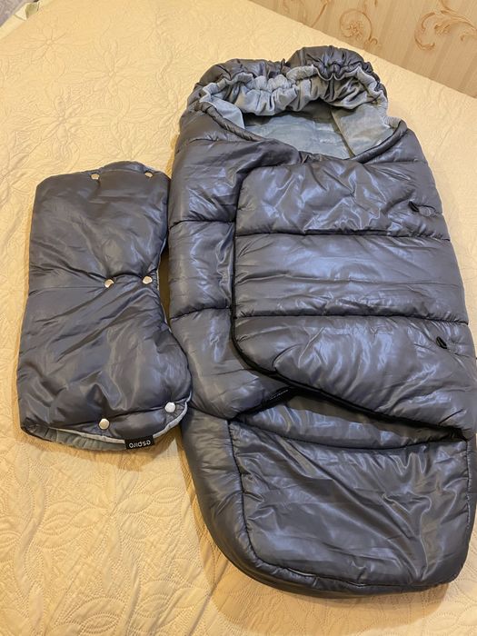 Зимний конверт в коляску и муфта Espiro новые