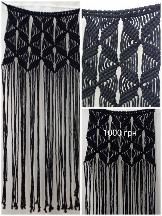 Припинда ( фартух) та Стильні хустки в техніці макраме