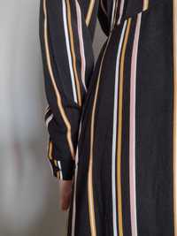 Sukienka midi w kolorowe pasy firmy Prestige, rozmiar L