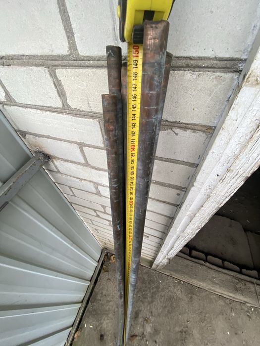 Труба мідна 1.5 метра